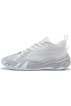 PUMA Scoot Zeros Grey Frost Basketball Shoes, Gray, Size 45, Shoes