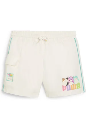 PUMA X SQUISHMALLOWS Shorts Kids, White, Size 3-4Y, Clothing