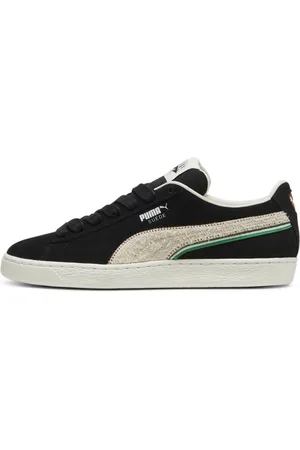 PUMA Suede For the Fanbase Sneakers, Black, Size 39, Shoes
