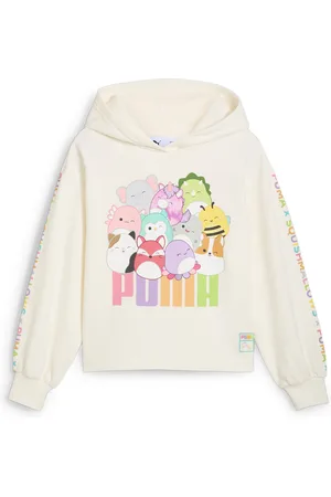 PUMA X SQUISHMALLOWS Hoodie Kids, White, Size 5-6Y, Age