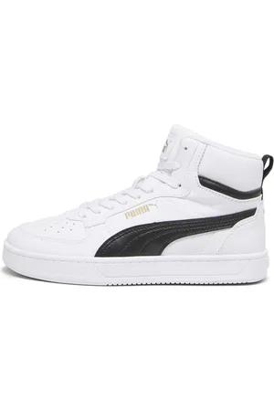 PUMA Caven 2.0 Mid Youth Sneakers, White, Size 37.5, Shoes