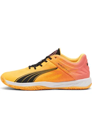 PUMA Accelerate Turbo Indoor Shoes Unisex, Orange, Size 43, Shoes