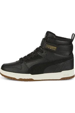 PUMA RBD Game Winter Sneakers Youth, Black, Size 38, Shoes