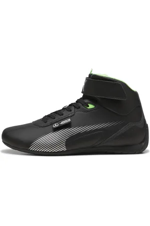 PUMA Mercedes-AMG Petronas F1® Neo Cat Mid 2.0 Sneakers Unisex, Black, Size 43, Shoes
