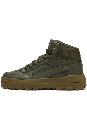 PUMA Rebound Abrupt Sneakers Youth, Green, Size 36, Shoes