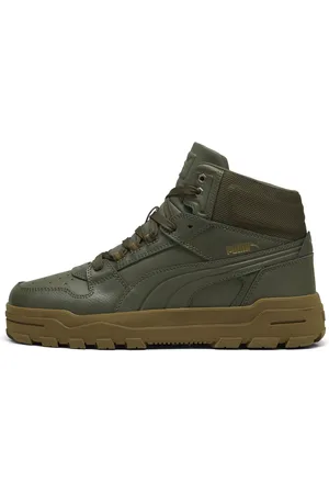 PUMA Rebound Abrupt Sneakers Unisex, Green, Size 46, Shoes