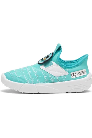 PUMA Mercedes-AMG Petronas F1® Slipkart Sneakers Kids, Green, Size 27.5, Shoes