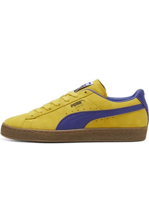 PUMA Suede Terrace Unisex Sneakers, Yellow, Size 39, Shoes