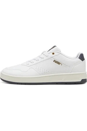 PUMA Court Classic Sneakers, White, Size 43, Shoes