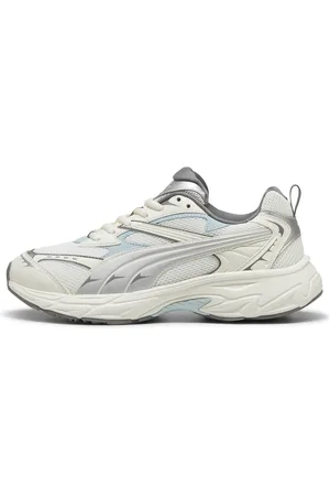 PUMA Morphic Sneakers, White, Size 36, Shoes