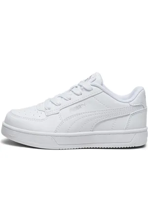PUMA Caven 2.0 Kids Sneakers, White, Size 28, Shoes