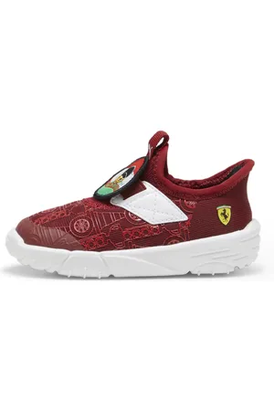 PUMA Scuderia Ferrari Slipkart Sneakers Toddler, Red, Size 19, Shoes