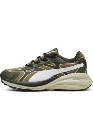 PUMA Hypnotic LS Abrupt Sneakers Unisex, Green, Size 37, Shoes