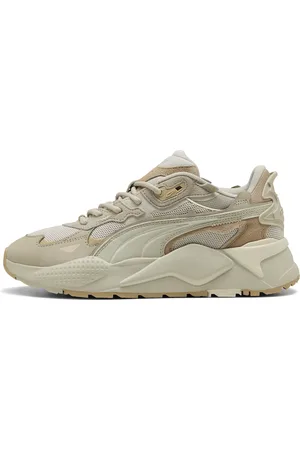 PUMA RS-X Up Sneakers, Beige, Size 44, Shoes