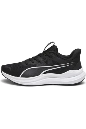 PUMA Reflect Lite Youth Running Shoes, Black, Size 35.5, Shoes