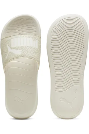 PUMA Popcat 2.0 Animal Fever Slides Unisex, White, Size 38, Shoes