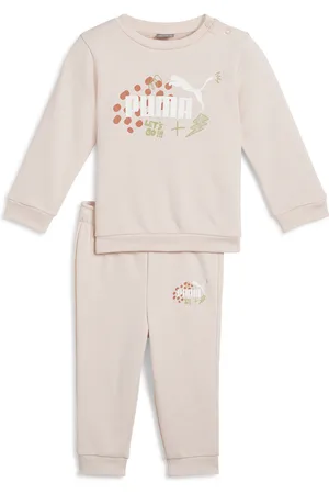 PUMA ESS+ Jogger Toddler, Pink, Size 4-6M, Clothing