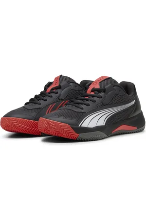 PUMA NOVA Court Padel Shoes, Gray, Size 37, Women