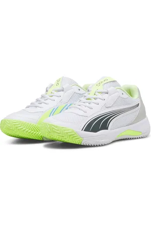 PUMA NOVA Court Padel Shoes, White, Size 39, Women