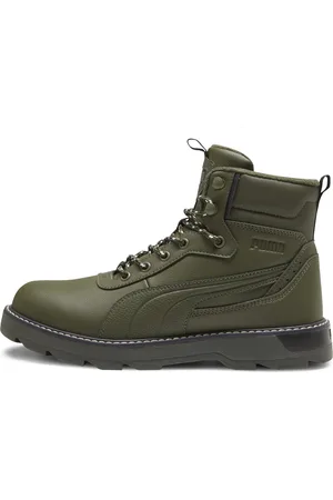 PUMA Desierto v3 Boots, Green, Size 37, Shoes