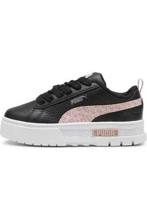 PUMA Mayze Wild Sneakers Kids, Black, Size 28, Shoes