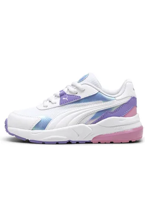 PUMA Vis2k Bouncy Sky Sneakers Kids, White, Size 31, Shoes