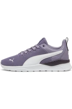 PUMA Anzarun Lite Youth Trainers, Purple, Size 38, Shoes