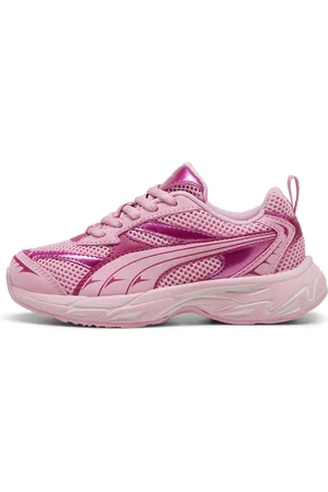 PUMA Morphic Mystery Garden Sneakers Kids, Pink, Size 30, Shoes