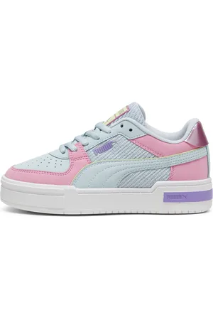 PUMA CA Pro Mystery Garden Sneakers Youth, Blue, Size 35.5, Shoes