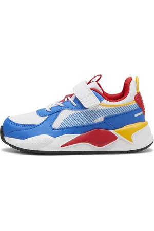 PUMA RS-X Kids Sneakers, White, Size 32, Shoes