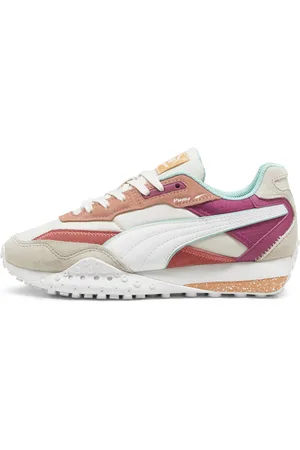 PUMA Blktop Rider Vibrant Sneakers Unisex, White, Size 40.5, Shoes