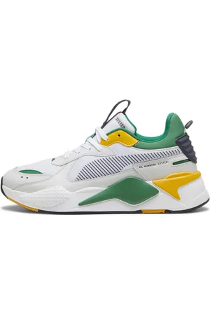 PUMA RS-X Geek Sneakers Unisex, White, Size 46, Shoes