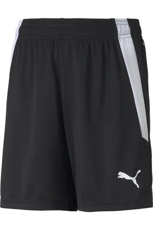 PUMA Team LIGA Football Shorts Youth, Black, Size 5-6Y, Clothing