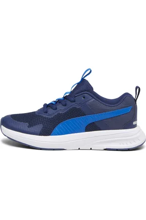 PUMA Evolve Run Mesh Sneakers Youth, Blue, Size 35.5, Shoes