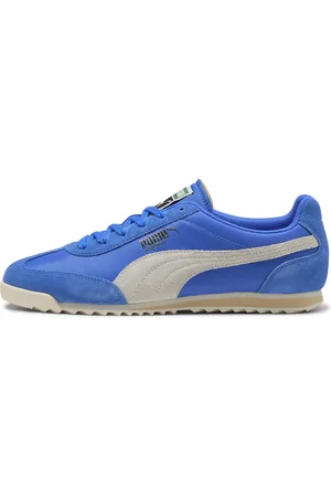 PUMA Arizona Nylon Sneakers, Blue, Size 37, Shoes