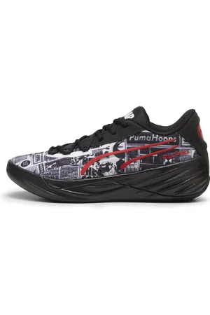 PUMA All-Pro NITRO™ Media Day Basketball Shoes, Black, Size 40, Shoes