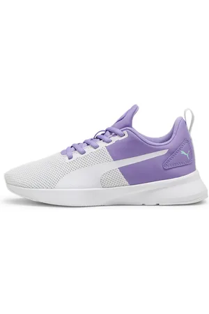 PUMA Flyer Runner Youth Trainers, Purple, Size 37.5, Shoes