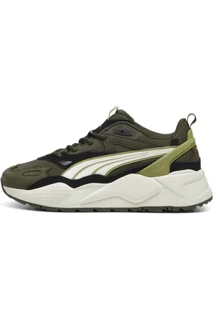 PUMA RS-X Efekt PRM Sneakers, Green, Size 45, Shoes