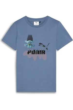 PUMA X TROLLS Tee Kids, Blue, Size 2-3Y, Age