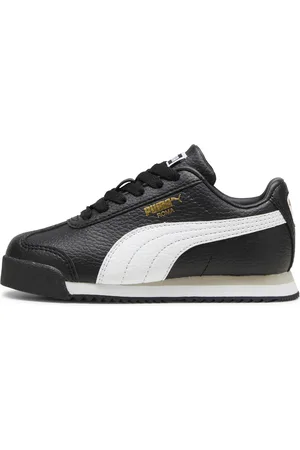 PUMA Roma 24 Standard Sneakers Kids, Black, Size 27.5, Shoes