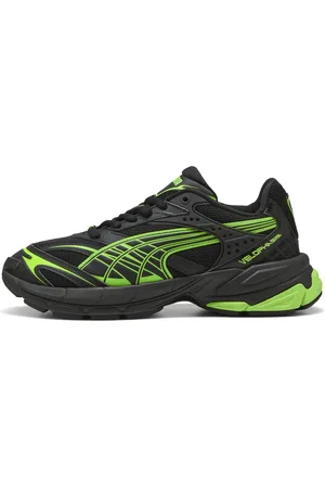 PUMA Velophasis Always On Sneakers, Black, Size 36, Shoes