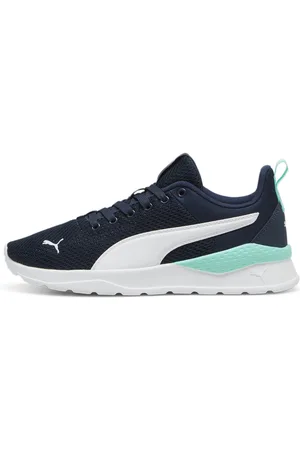 PUMA Anzarun Lite Youth Trainers, Blue, Size 38.5, Shoes