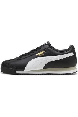 PUMA Roma 24 Sneakers Unisex, Black, Size 39, Shoes