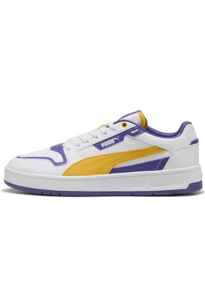 PUMA Court Classic Street Sneakers Unisex, White, Size 37.5, Shoes