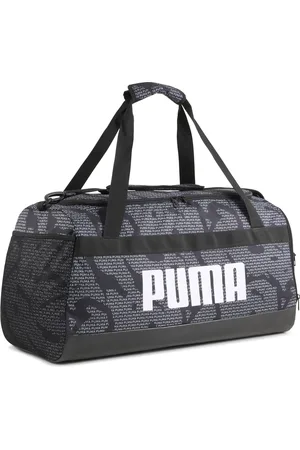 PUMA Challenger All-Over Print 58L Medium Sports Bag, Black, Accessories