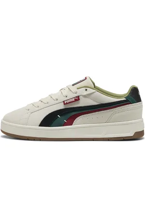 PUMA Court Classico Greenside Unisex, White, Size 39, Shoes