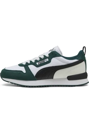 PUMA R78 Sneakers, Green, Size 35.5, Shoes