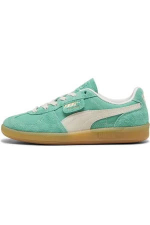 PUMA Palermo Vintage Sneakers Unisex, Green, Size 42.5, Shoes