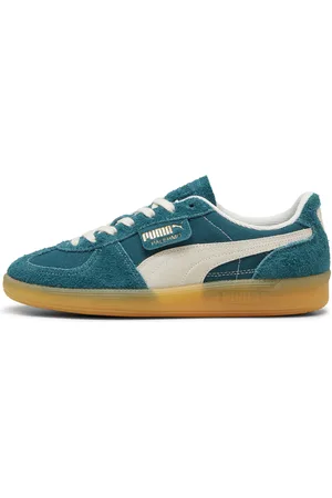 PUMA Palermo Vintage Sneakers Unisex, Green, Size 43, Shoes