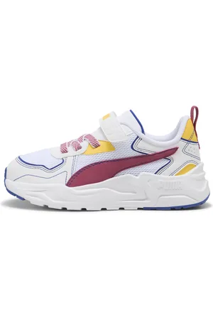 PUMA Trinity Lite Starblitz Sneakers Kids, White, Size 27.5, Shoes